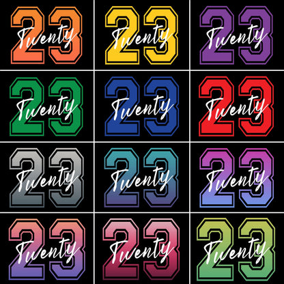 GeckoCustom Senior 2023 Personalized Custom Backside Shirt C394