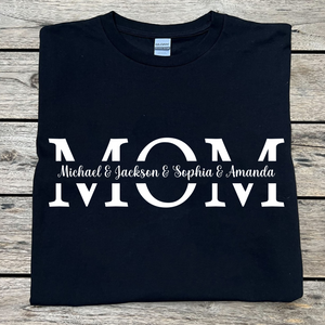 Mom Dad Personalized Custom Family Shirt T666