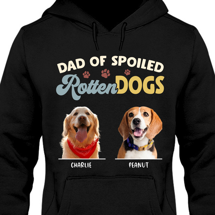 Spoiled Rotten Dog Personalized Custom Photo Dog Shirt T678