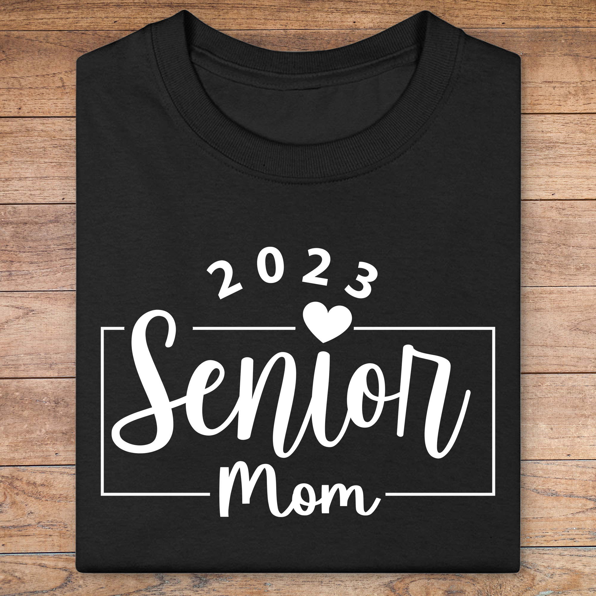 Senior Mom Dad 2024 Personalized Custom Graduation Shirt T503