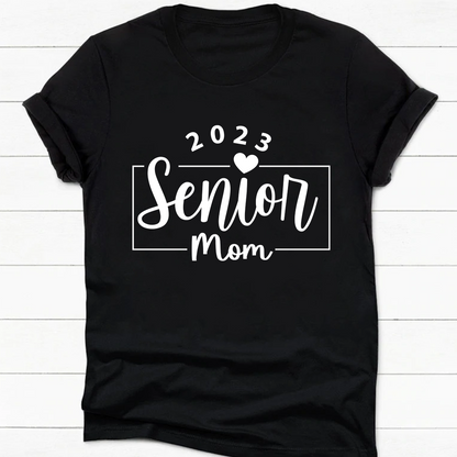 Senior Mom Dad 2024 Personalized Custom Graduation Shirt T503
