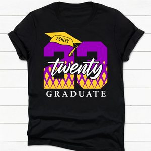 Twenty 23 Graduate Personalized Custom Graduation Shirt T559